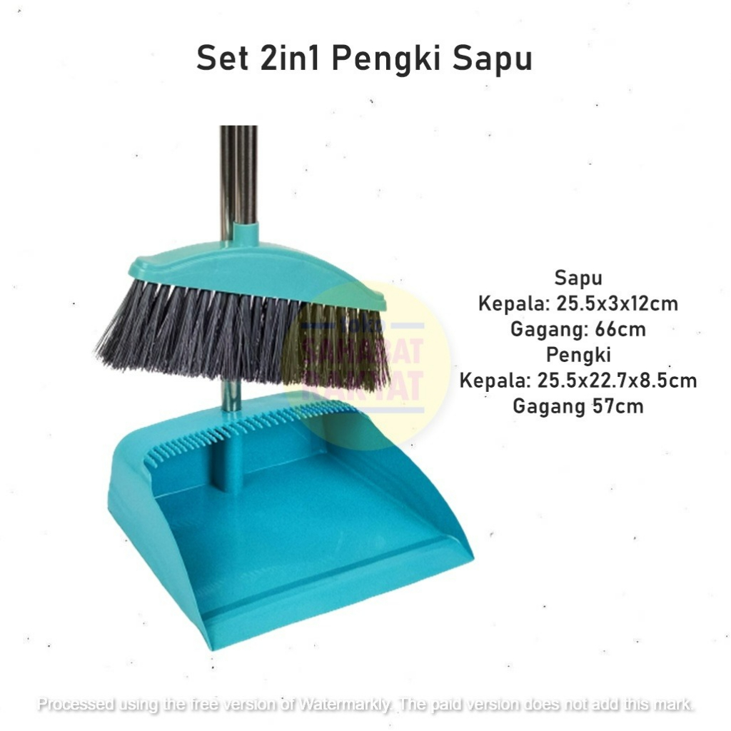 RML931X Set 2in1 Dustpan Pengki Sapu Besar