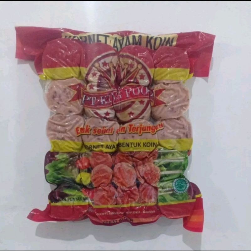 

KING FOOD kornet ayam koin 450gr