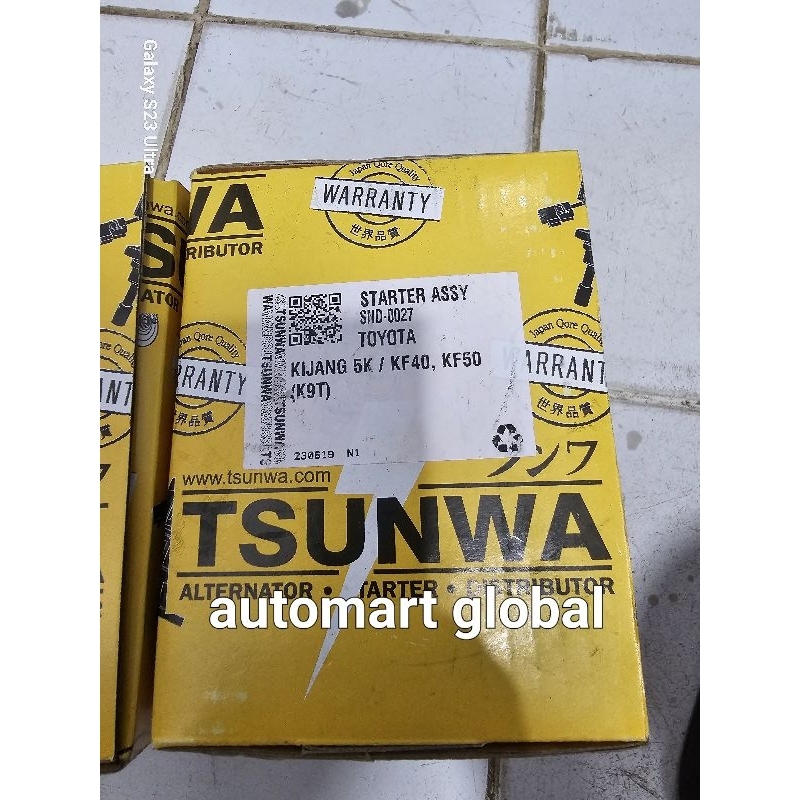 Dinamo starter kijang super 5k 8t 9t