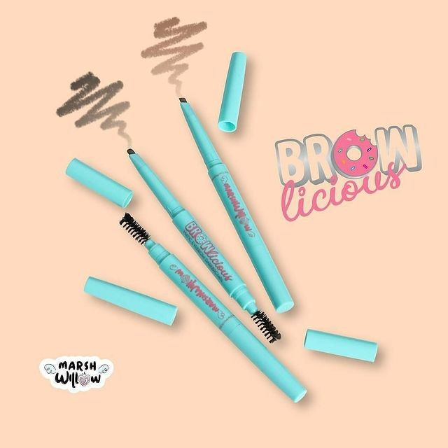 Marshwillow Pensil Alis Browlicious Matic Eyebrow Black by Natasha Wilona