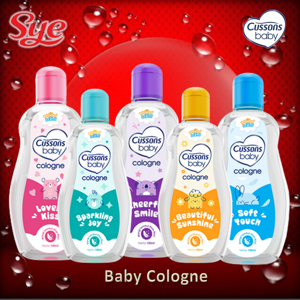 BPOM CUSSONS BABY COLOGNE 100 ML / CUSSON COLOGNE BAYI / CUSSONS PARFUM BAYI / SYE