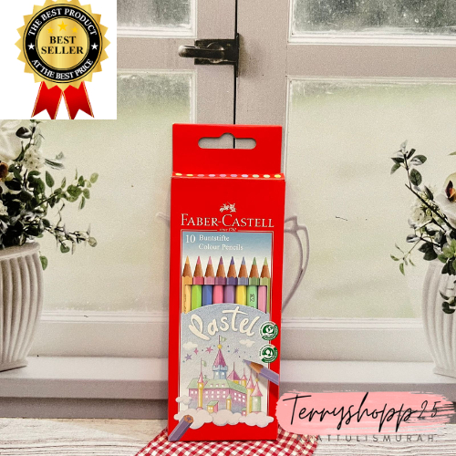 

Pensil Warna Faber Castel Warna Soft Pastel Color Isi 10pcs Bisa Cod