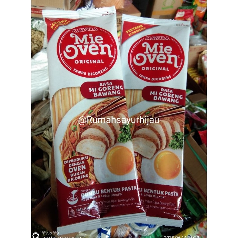 

Mayora Mie Oven Original Berat 71 grm