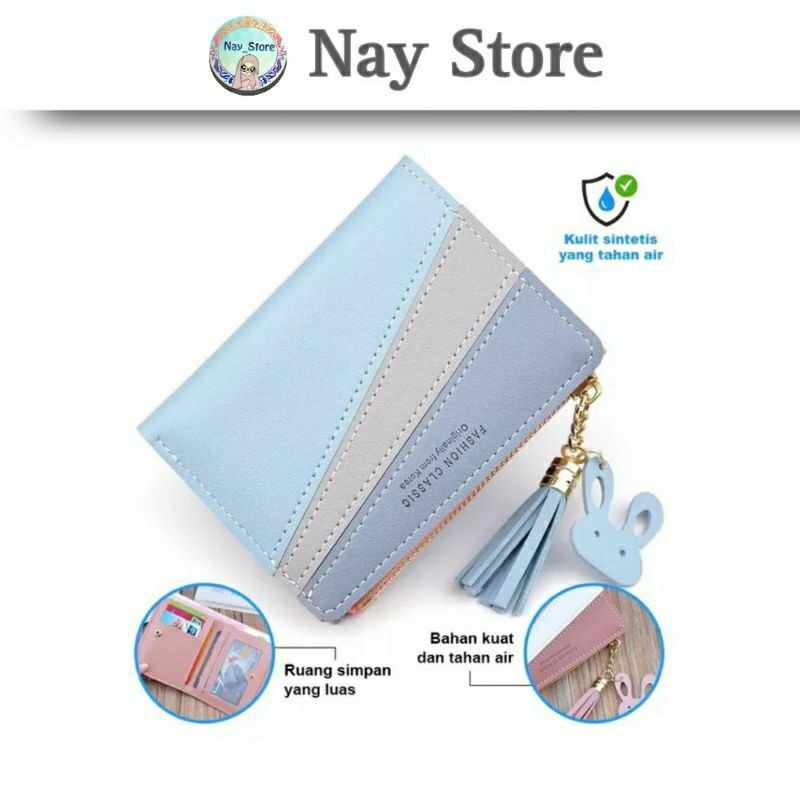 DOMPET WANITA LIPAT | DOMPET MURAH | FASHION WANITA