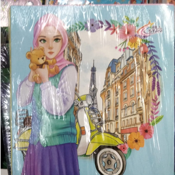 

(PAK) BUKU TULIS ALL STAR 38 LEMBAR ISI 10 BUKU