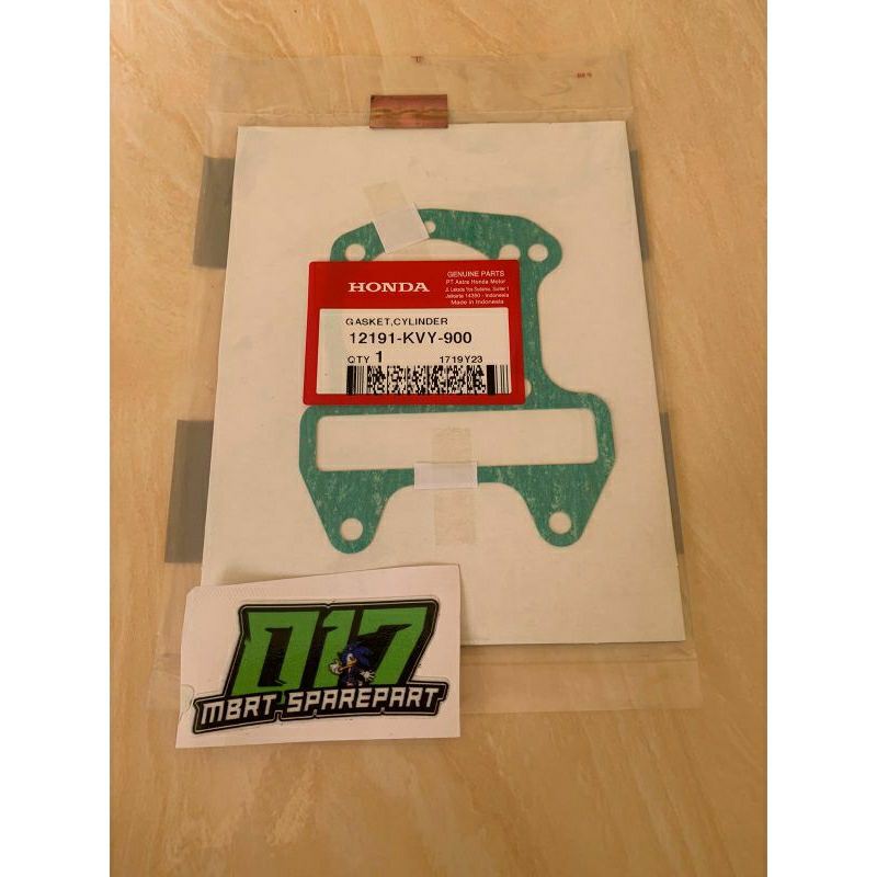 Gasket cylinder paking silinder kertas beat karbu original