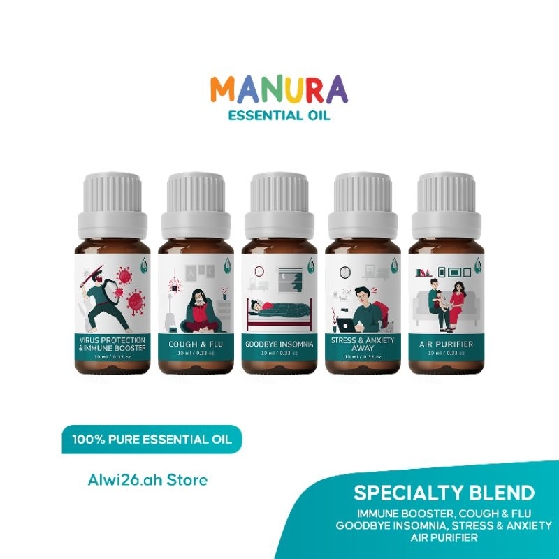 Baby essential oil/aromaterapi oil/manura essential oil speciality blend 10ml /diffuser essential oil