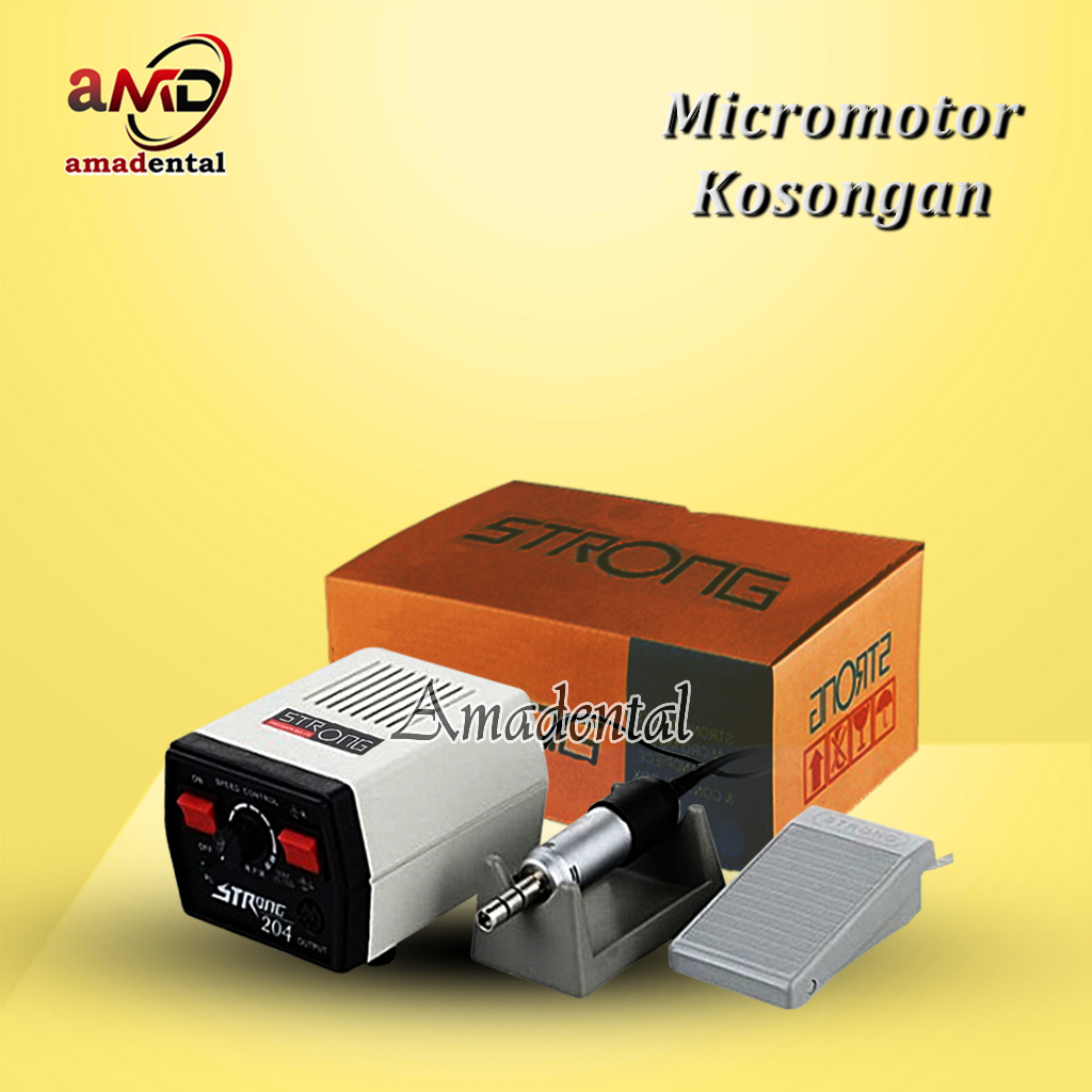 Dental micromotor strong 204 alat bor gigi