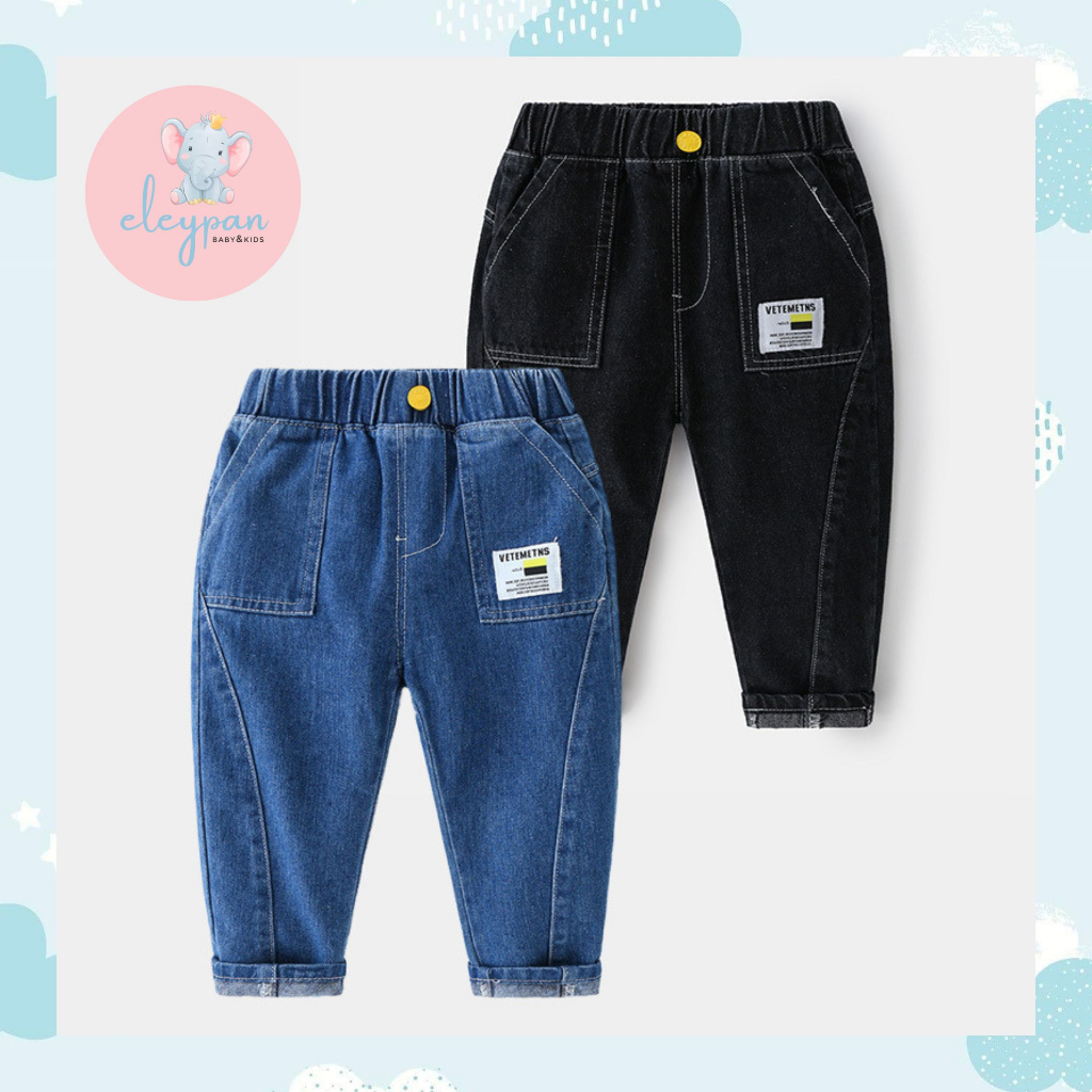 Celana Jeans Anak Laki Laki Import Denim Long Pants Bawahan Jins Anak Cowok