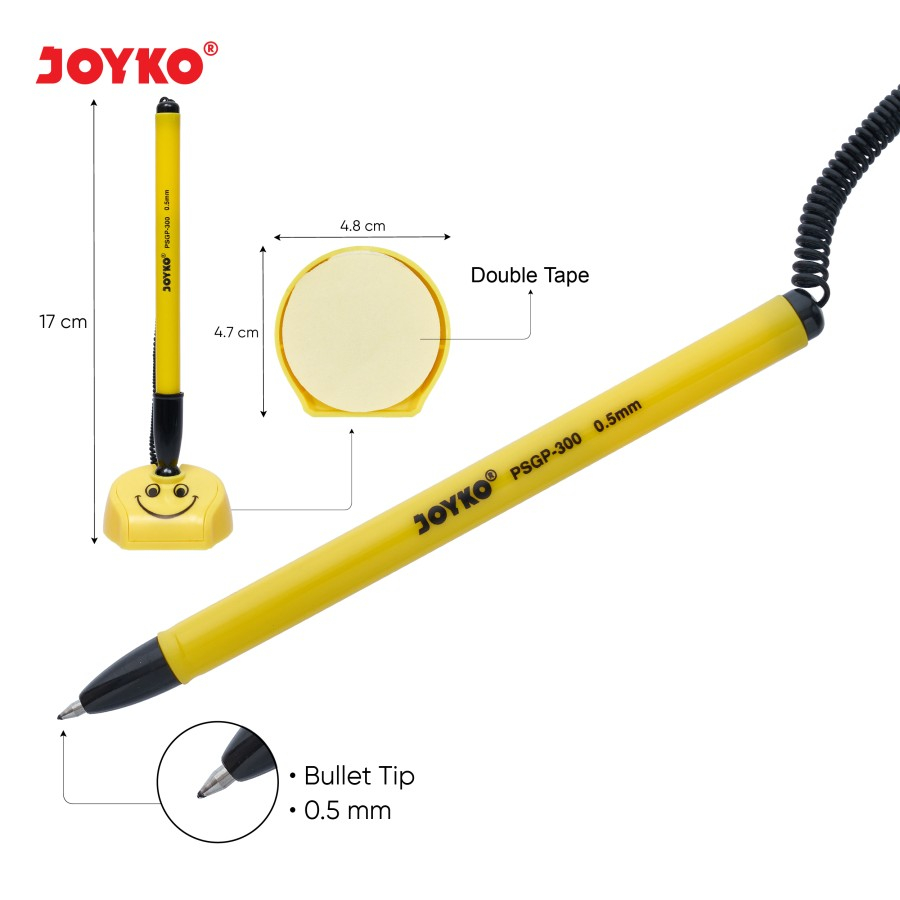 

Joyko PSGP-300 0.5 mm Gel Pen with Stand