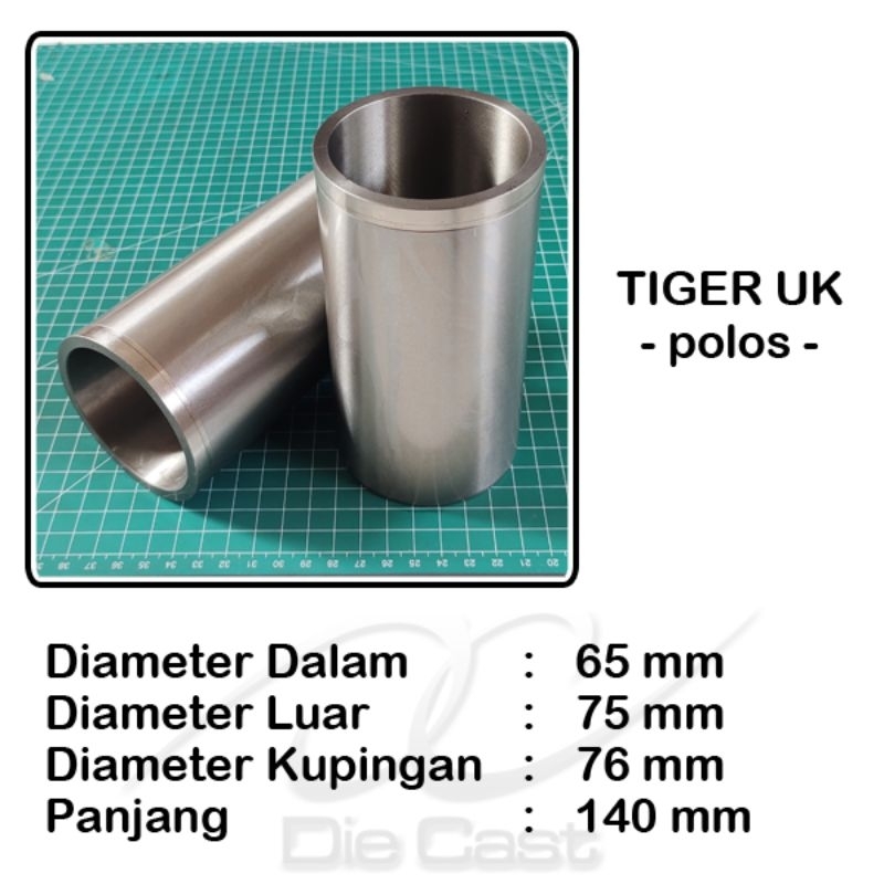 Liner Boring Polos - Tiger UK