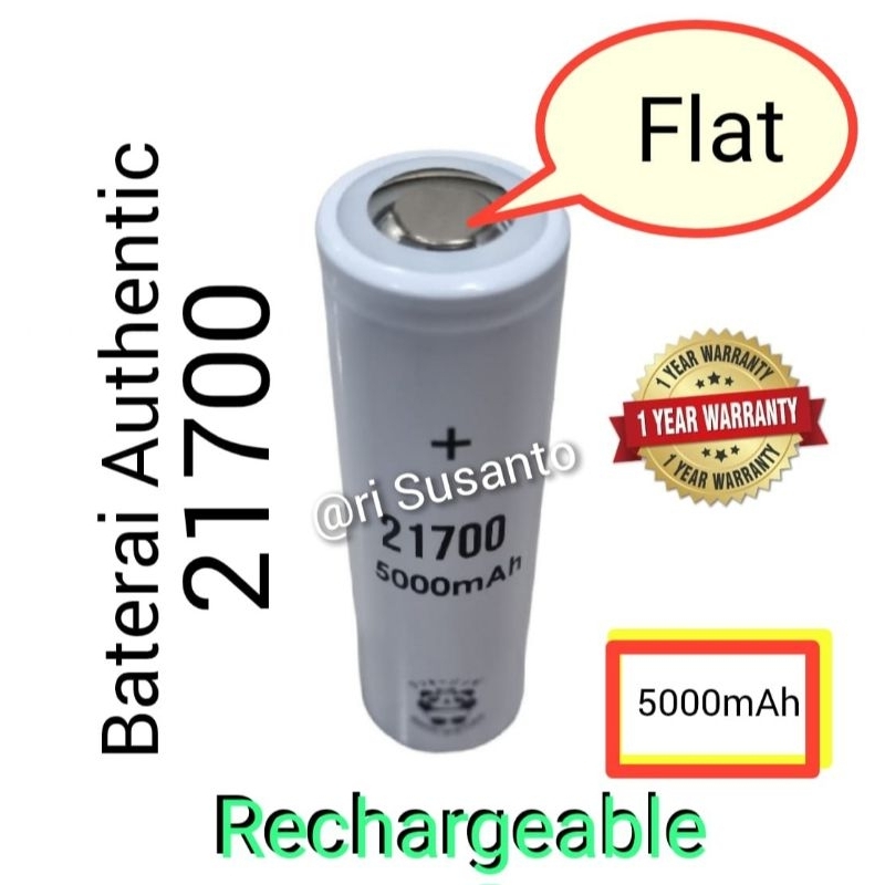 Baterai Authentic 21700 Rakkipanda for Powerbank etc