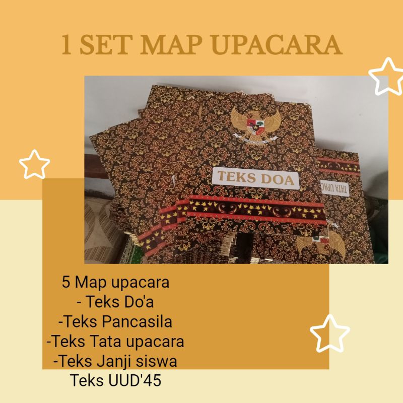 

1 SET MAP UPACARA