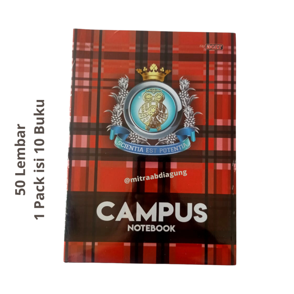 

BUKU TULIS BOXY BIG BOSS 50 Lembar / PACK