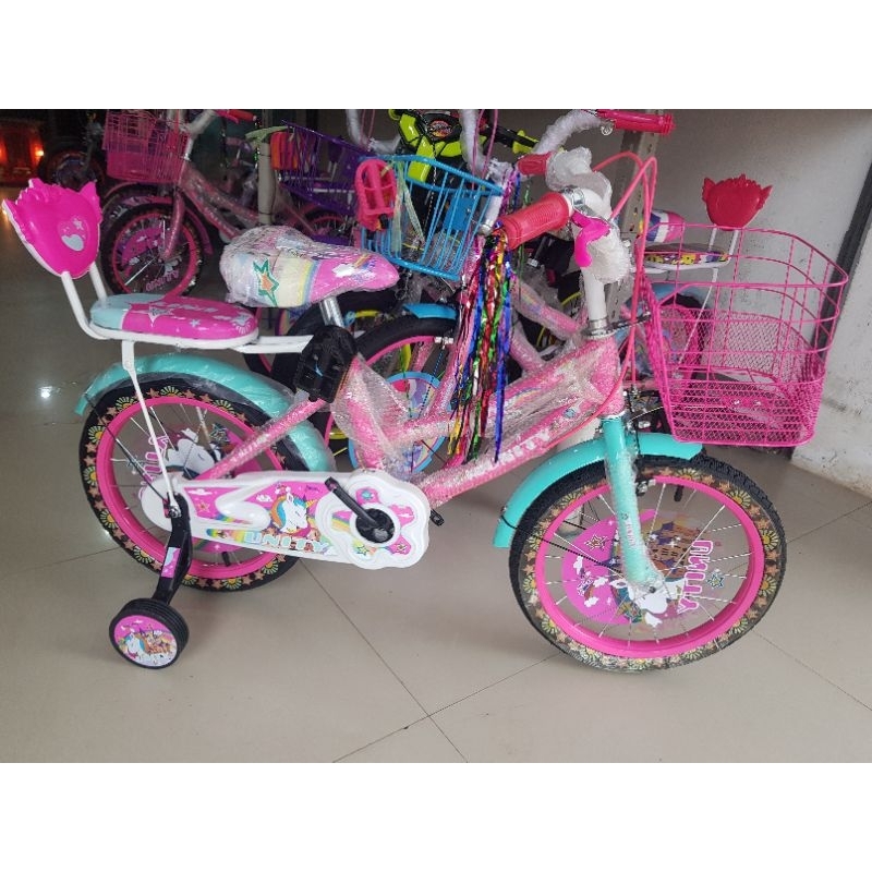 Sepeda Anak Sepeda Mini 16 inch UNITY ( KUDA PONY ) ( PINK )