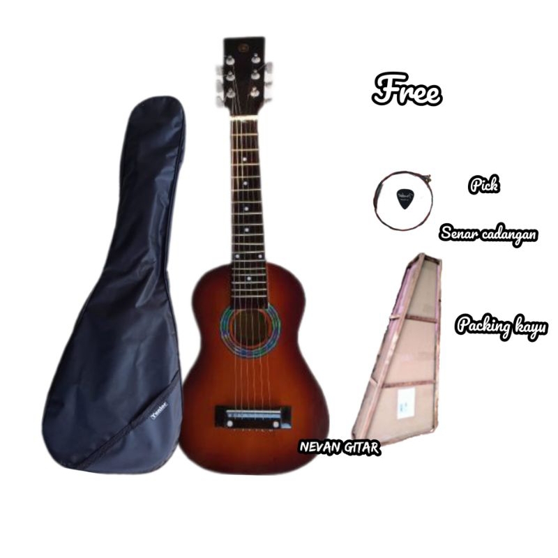 COD UKULELE SENAR 6 STRING + TAS  TERMURAH# GITAR LELE#GITAR JUNIOR (PACKING KAYU)