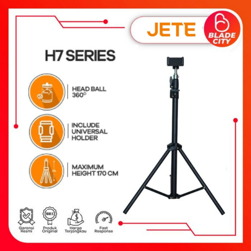 Tripod JETE H7 for Universal 1,7M I Tripod Kamera 1,7M- Original