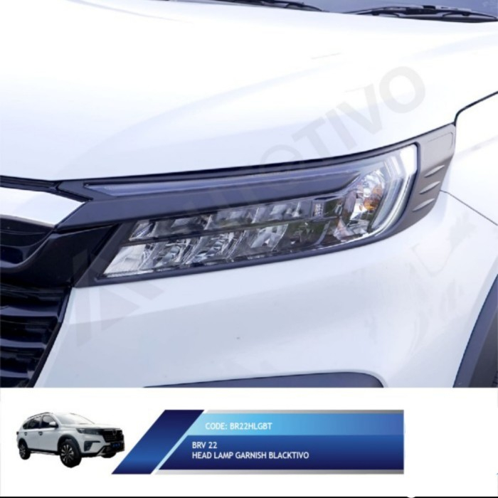 Cover Garnish Headlamp Mobil All New BRV 2022 2023 Cover Lampu Depan