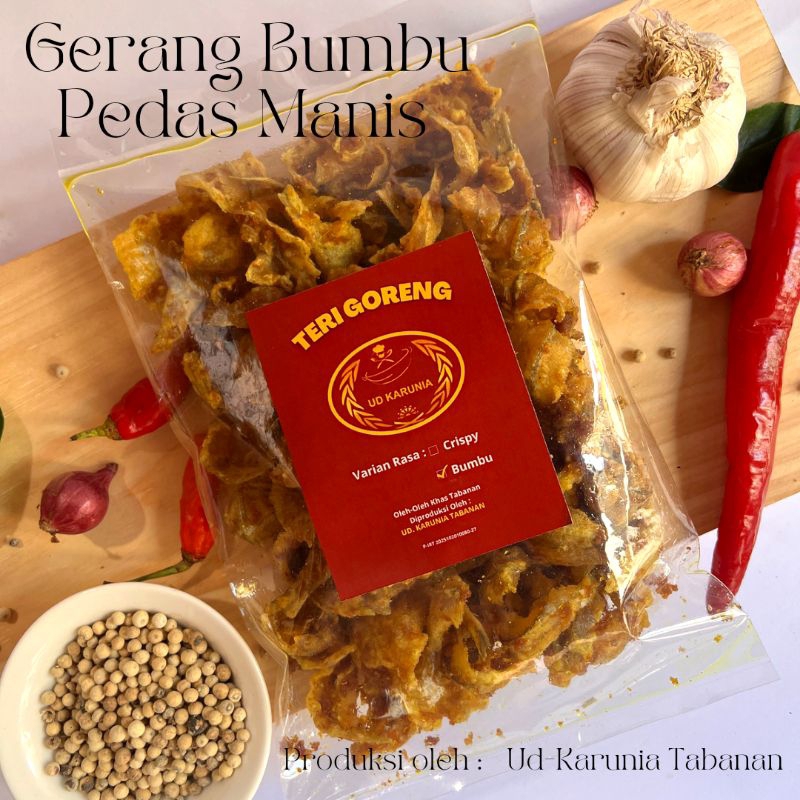 

TERI BUMBU MANIS KARUNIA | TANPA BAHAN PENGAWET