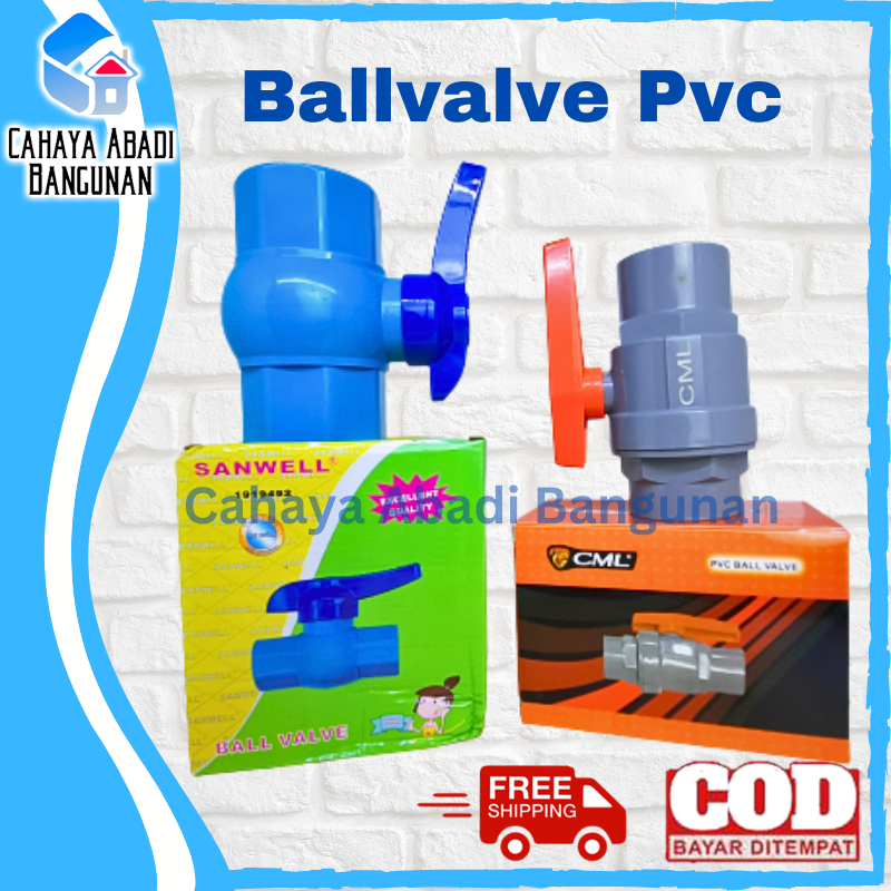 BallvalvePVC/StopKran/Stopkeran