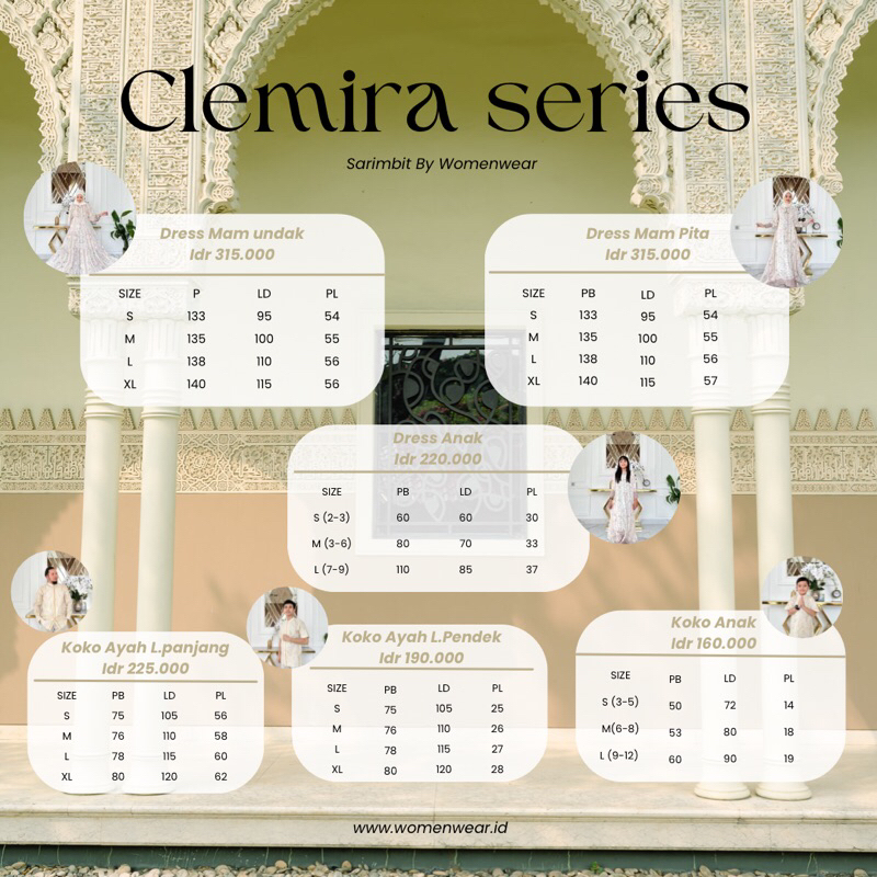 CLEMIRA SERIES (Babyblue)