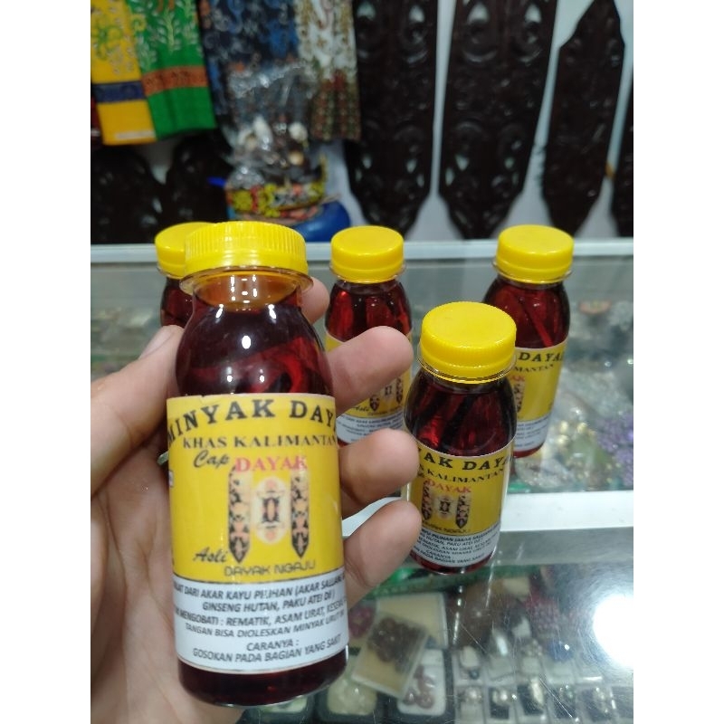 Minyak Urut Dayak Merah "IDA DAYAK"