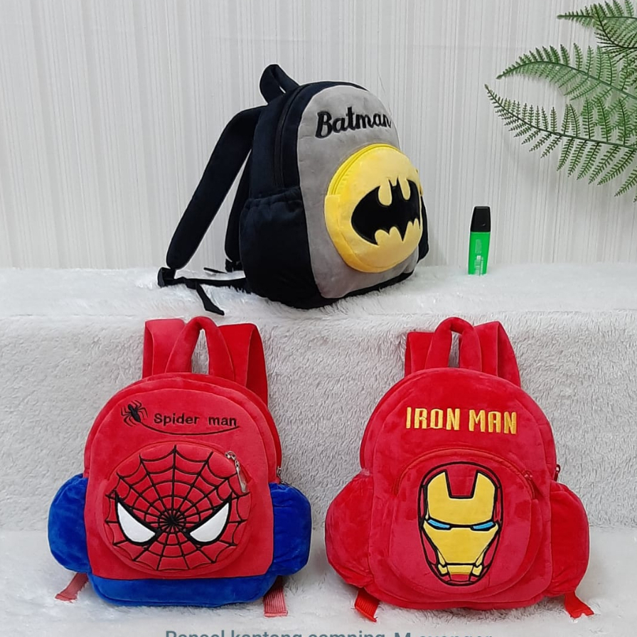 Tas Ransel Anak TK Miki Mini Spiderman Batman/Backpack/Tas Sekolah Anak Perempuan