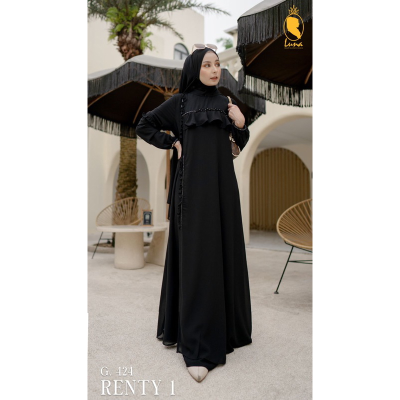 GAMIS RENTY 1 | Luna Hijab Official | Luna Hijab Is Our Crown | Fashion Muslim I gamis muslim