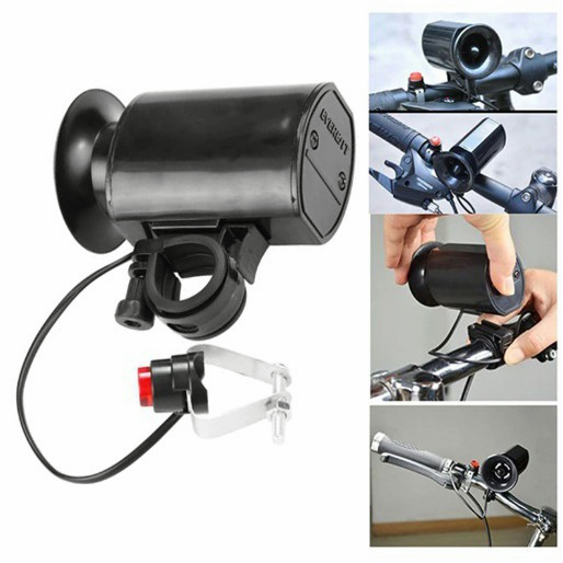 YUN Mall Klakson Sepeda Elektrik / 6 Sound Bike Bell Ultra Loud Waterproof