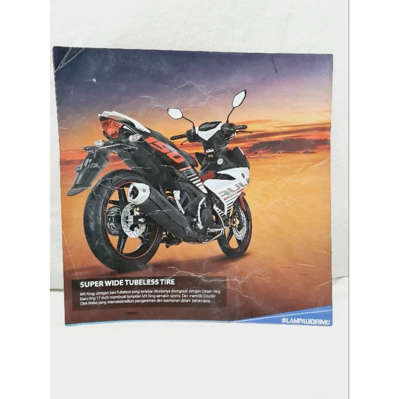 Brosur Motor YAMAHA MX-KING 150 ORI