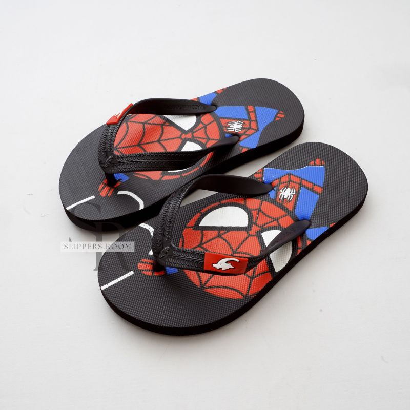 PENTAGON [SPIDERMAN] Sandal Superhero/ Sandal Japit Anak Cowok Kartun/ Sandal Jepit Anak Laki-laki/ Sendal Anak Japit