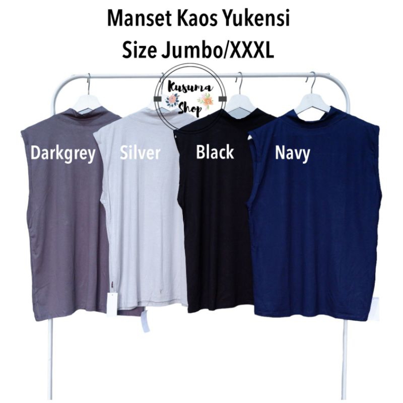 Manset Kaos Yukensi/Kaos Buntung Wanita size Jumbo