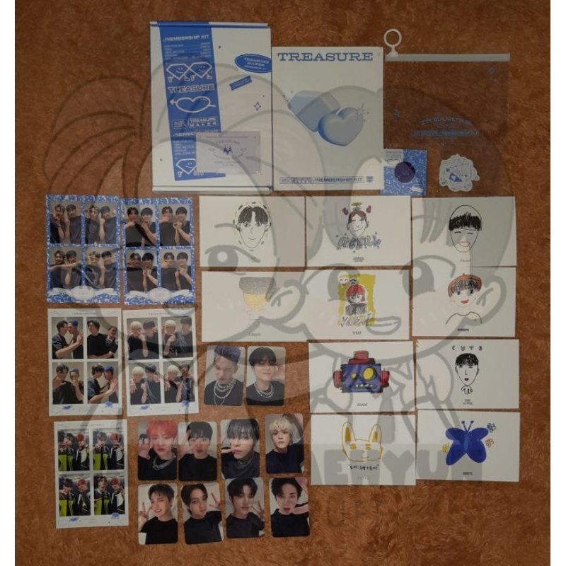 SHARING TREASURE MEMBERSHIP KIT 2.0 4CUT JUNKYU DOYOUNG JIHOON HYUNSUK JUNGHWAN HARUTO JAEHYUK ASAHI