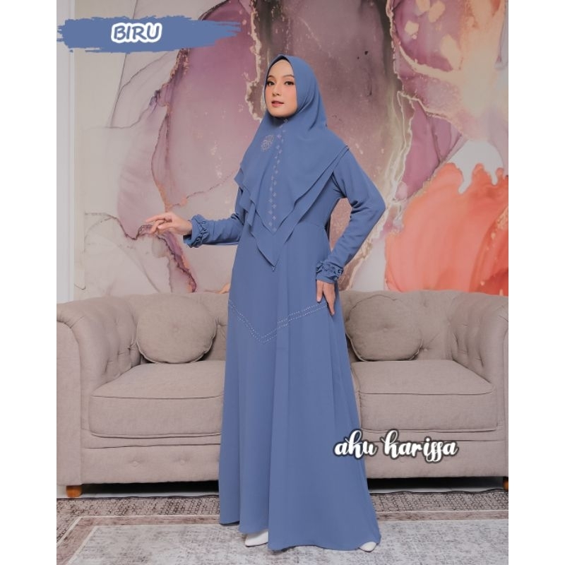 GAMIS YASMIRA SYARI BAHAN CERUTY BABYDOLL ORI AKU KARISSA GAMIS SET MUSLIMAH TERBARU GAMIS CANTIK LEBARAN KEKINIAN