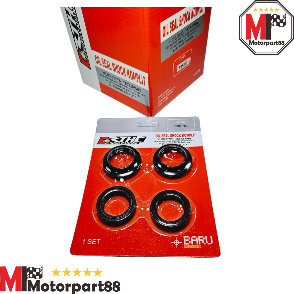 SEAL SIL SHOCK RTHC KOMPLIT SET ATAS BAWAH RX KING RXK NMAX THUNDER