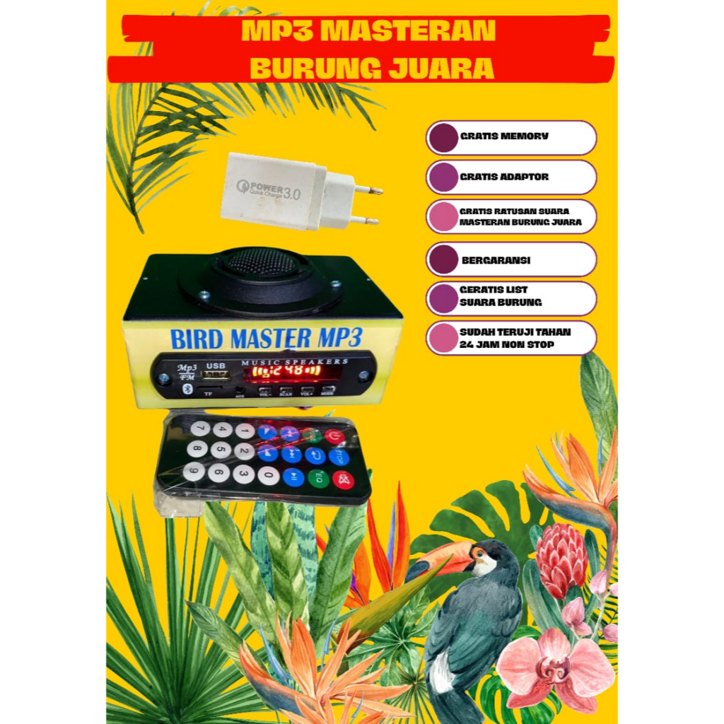MP3 Masteran Burung Kicau