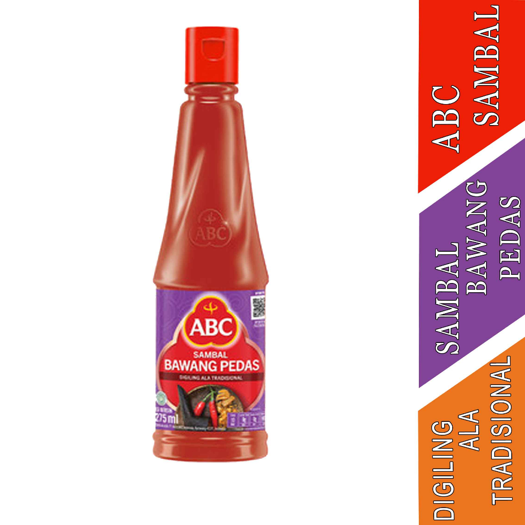 

Sambal Hot - ABC Sambal - Sambel Bawang Pedas - 275ml