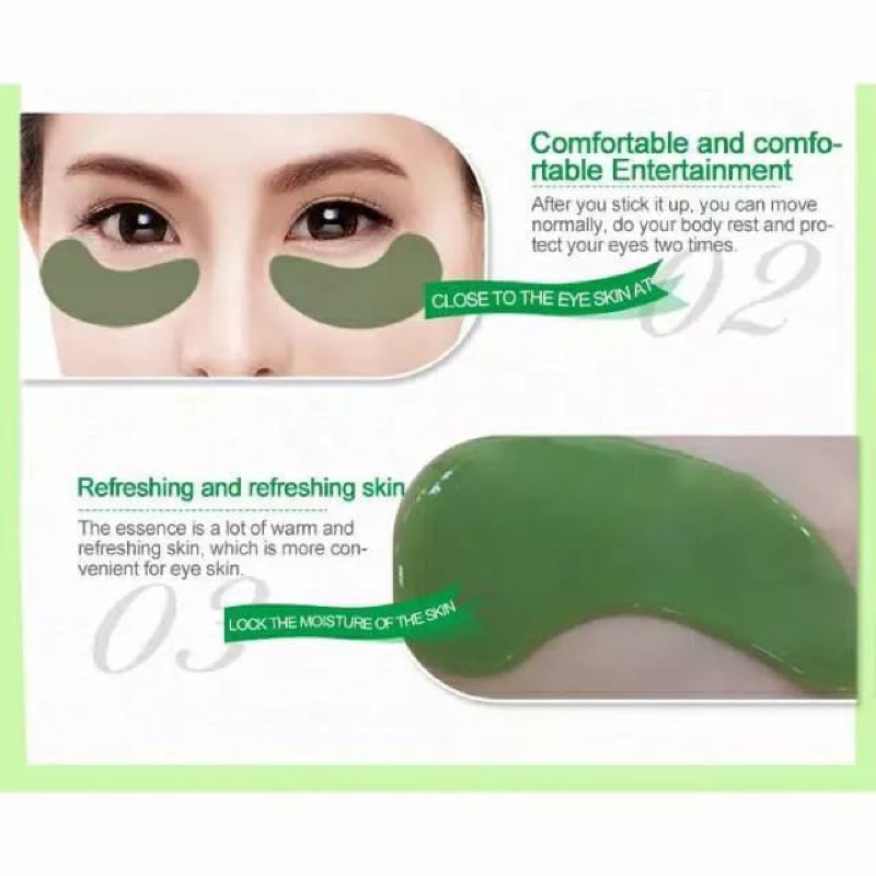 INSTANT TERCEPAT COD TERMURAH Images Masker Mata Eye Patches Eye Mask Masker Mata Panda Collagen Memudarkan Kerutan Mata