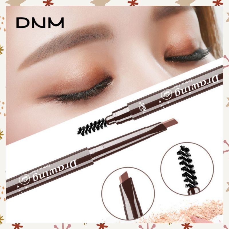 Eyebrow Pencil Double Head Triangle Waterproof DNM Original