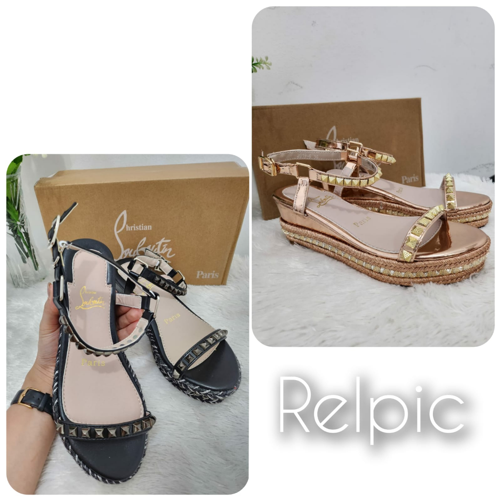 SEPATU WANITA WEDGES IMPORT 2019-8 / 2019-6 NEW