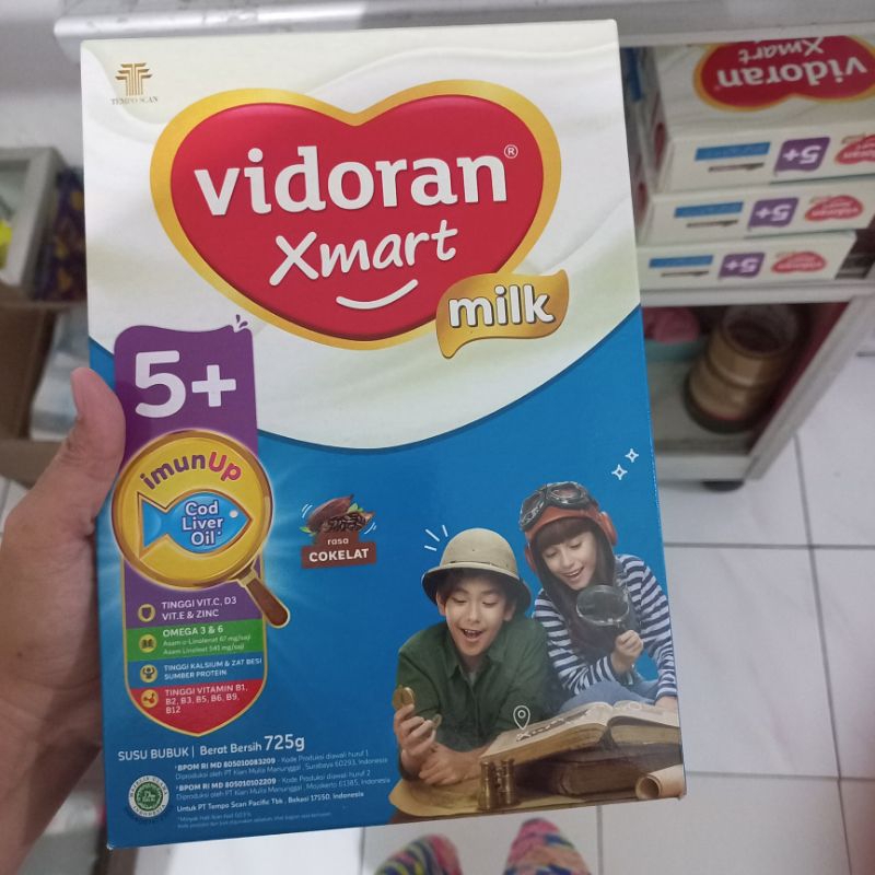 vidoran smart 5+ coklat 725g