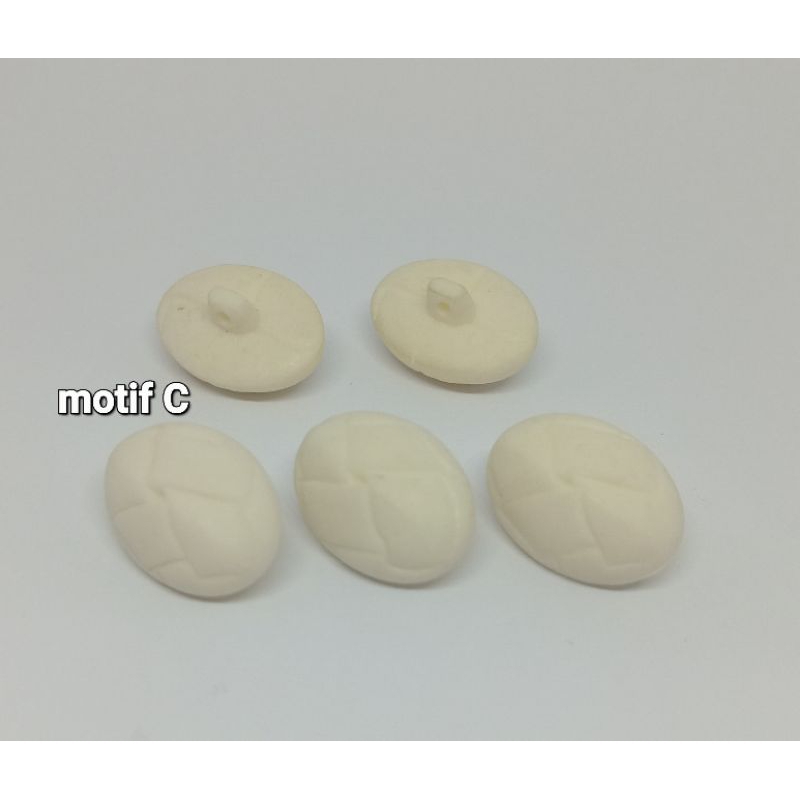 KANCING ETNIK KANCING BAJU WANITA KANCING HIAS BENTUK OVAL