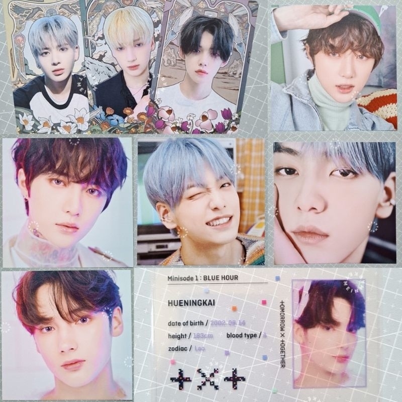 Photocard TXT Chapter Eternity TDCE Minisode Blue Hour PC VR Soobin Taehyun Beomgyu Hueningkai Kai