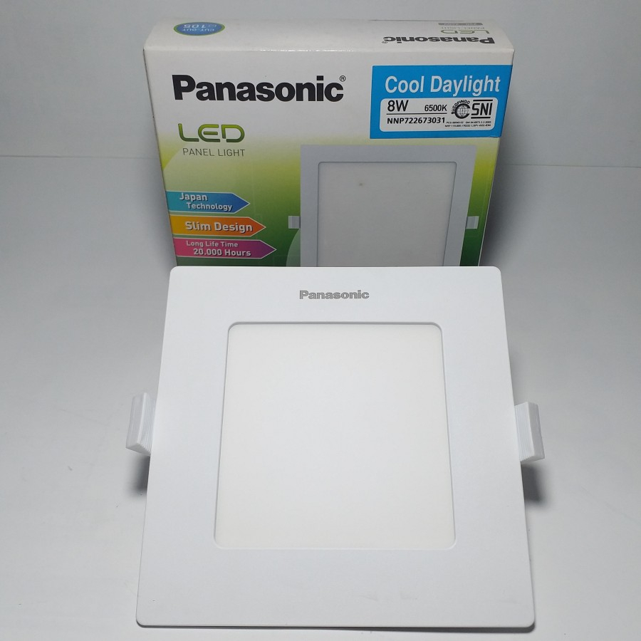 Lampu LED Panel Down Light Tempel Plafon Panasonic Panel Light Square