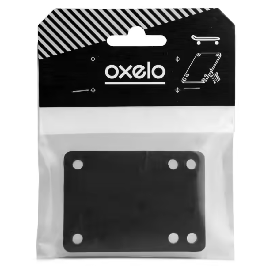 OXELO Riser Pad Skateboard Longboard Peninggi karet 3mm