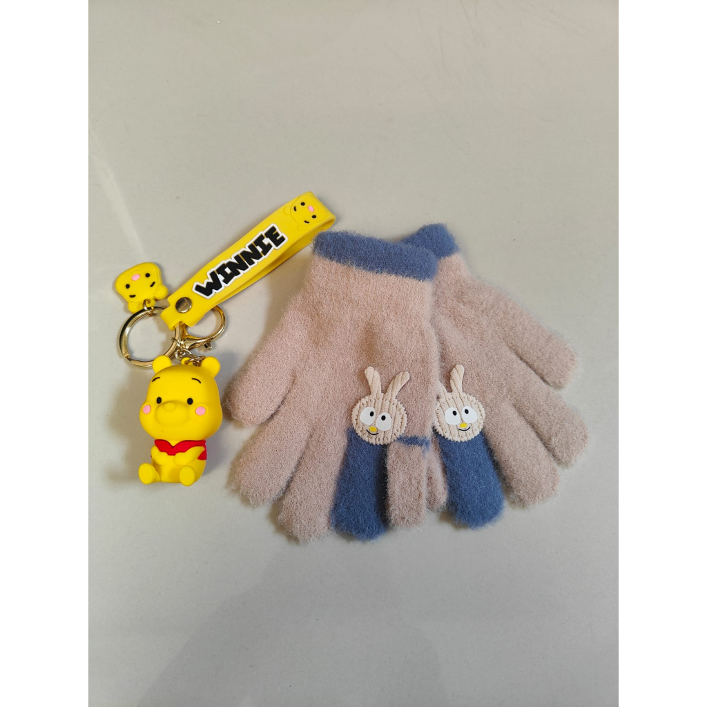 Sarung Tangan Anak Perempuan Laki Umur 2-12thn