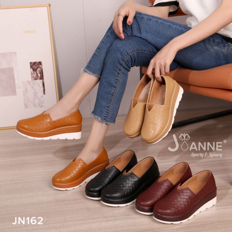 JOANNE Closed Toe Wedges Shoes #JN162 ORIGINAL