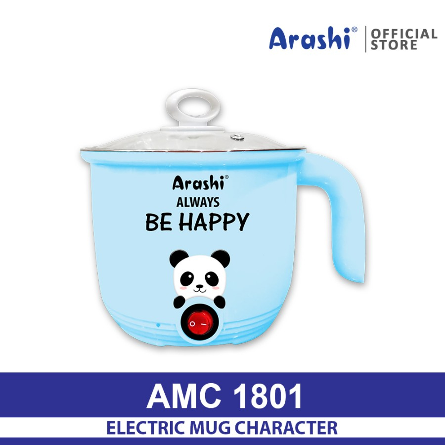Arashi Panci Listrik Karakter MUG AMC 1801 Stainless Steel