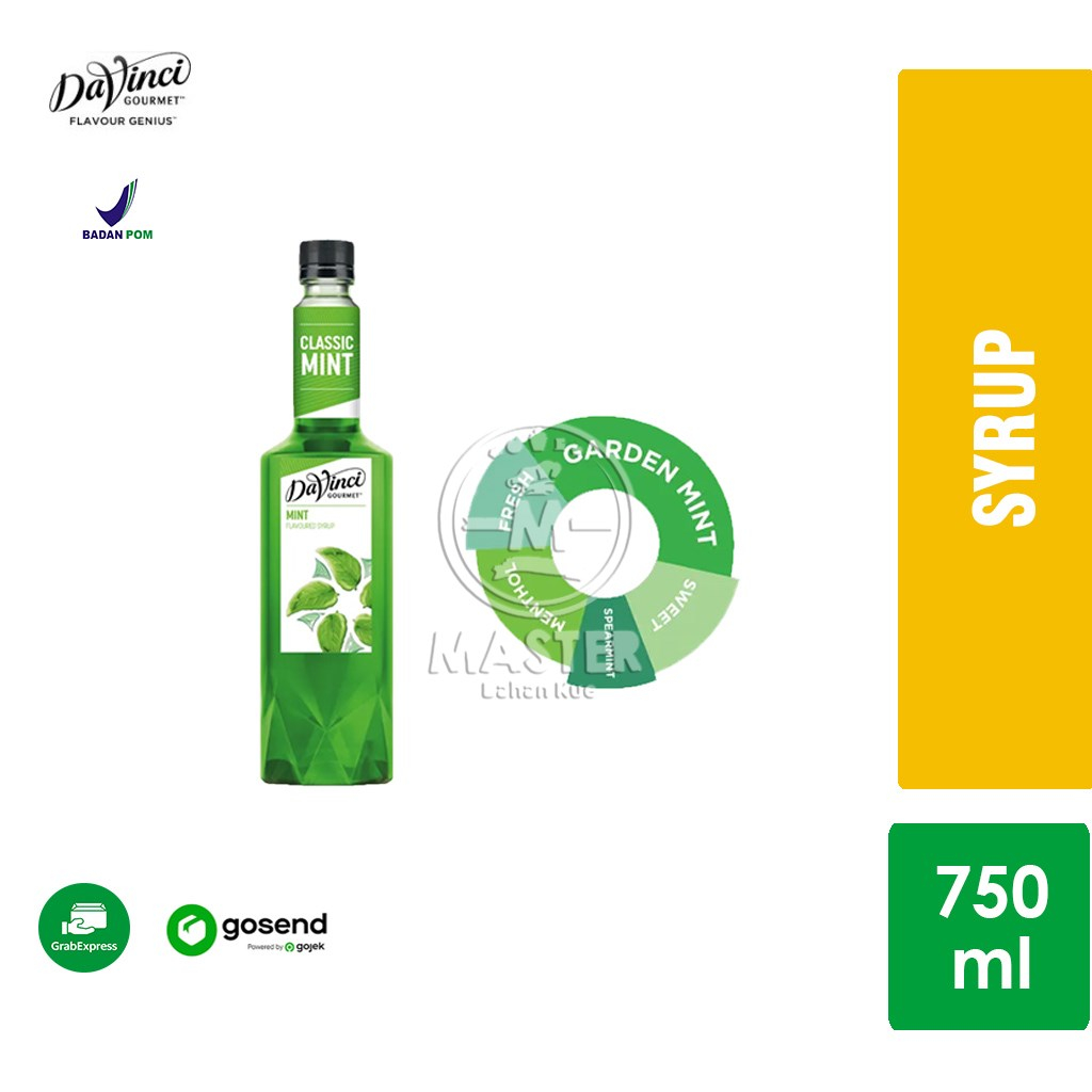 

Davinci Syrup Rasa Mint 750ml [KHUSUS INSTANT]