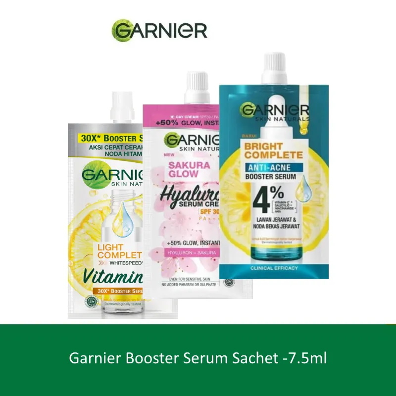 Garnier Booster Serum Sachet -7.5ml